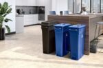 Suncast Commercial Slim Trash Can - Image 10