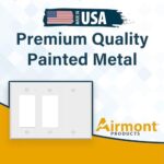 White Metal Outlet Covers - Image 5