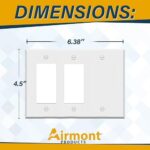 White Metal Outlet Covers - Image 2