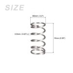 METALLIXITY 304 Stainless Steel Compression Springs - Image 2