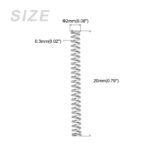 METALLIXITY Stainless Steel Compression Springs - Image 2