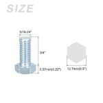 METALLIXITY Hex Bolts 100Pcs - Image 2