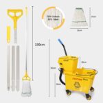 Commercial Mop Bucket Set - Image 3