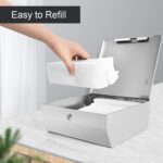 Steel Wall-Mounted Paper Towel Dispenser - Image 5