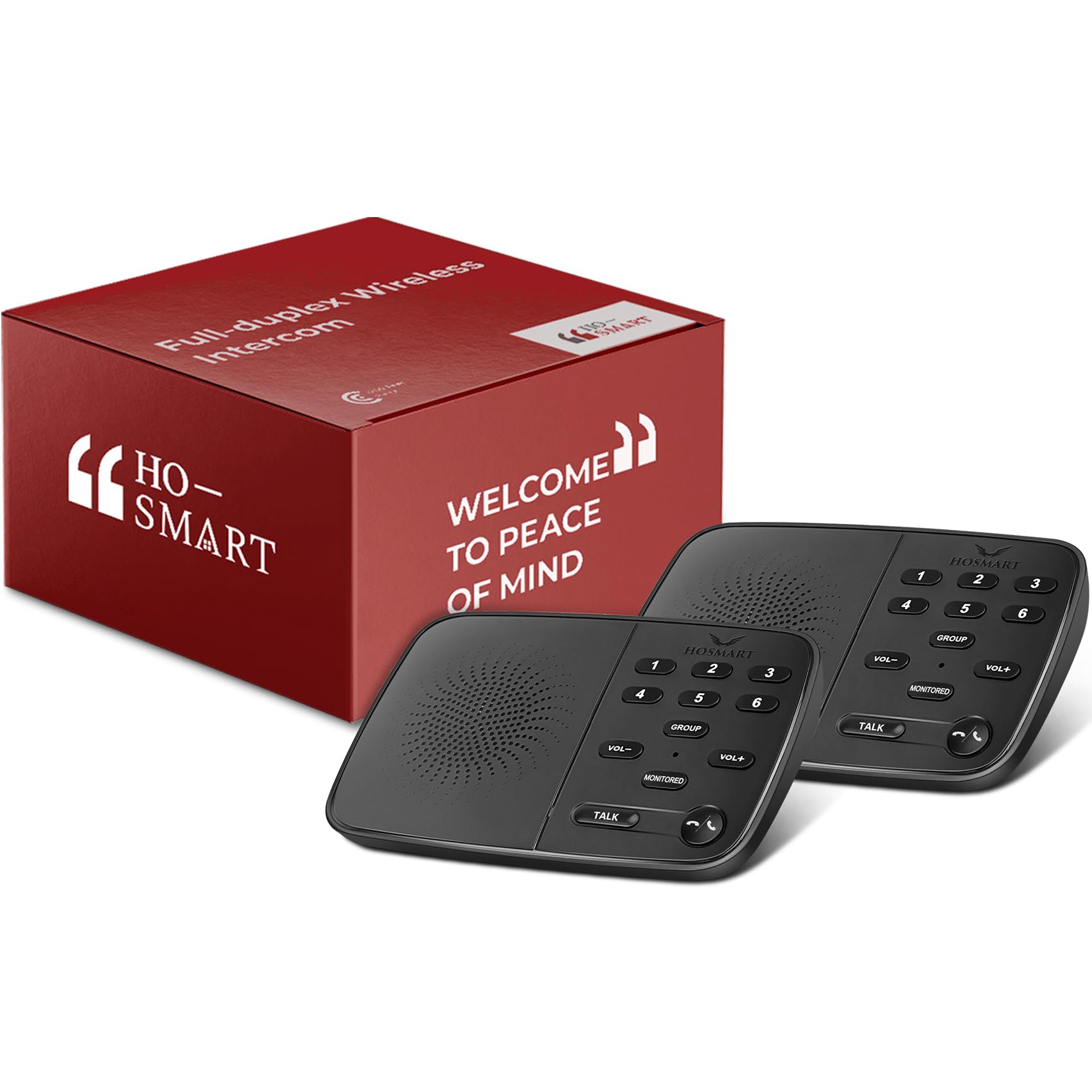 61YukiOTkTL.jpg Hosmart UltraSpeak Wireless Intercom System - Image 1