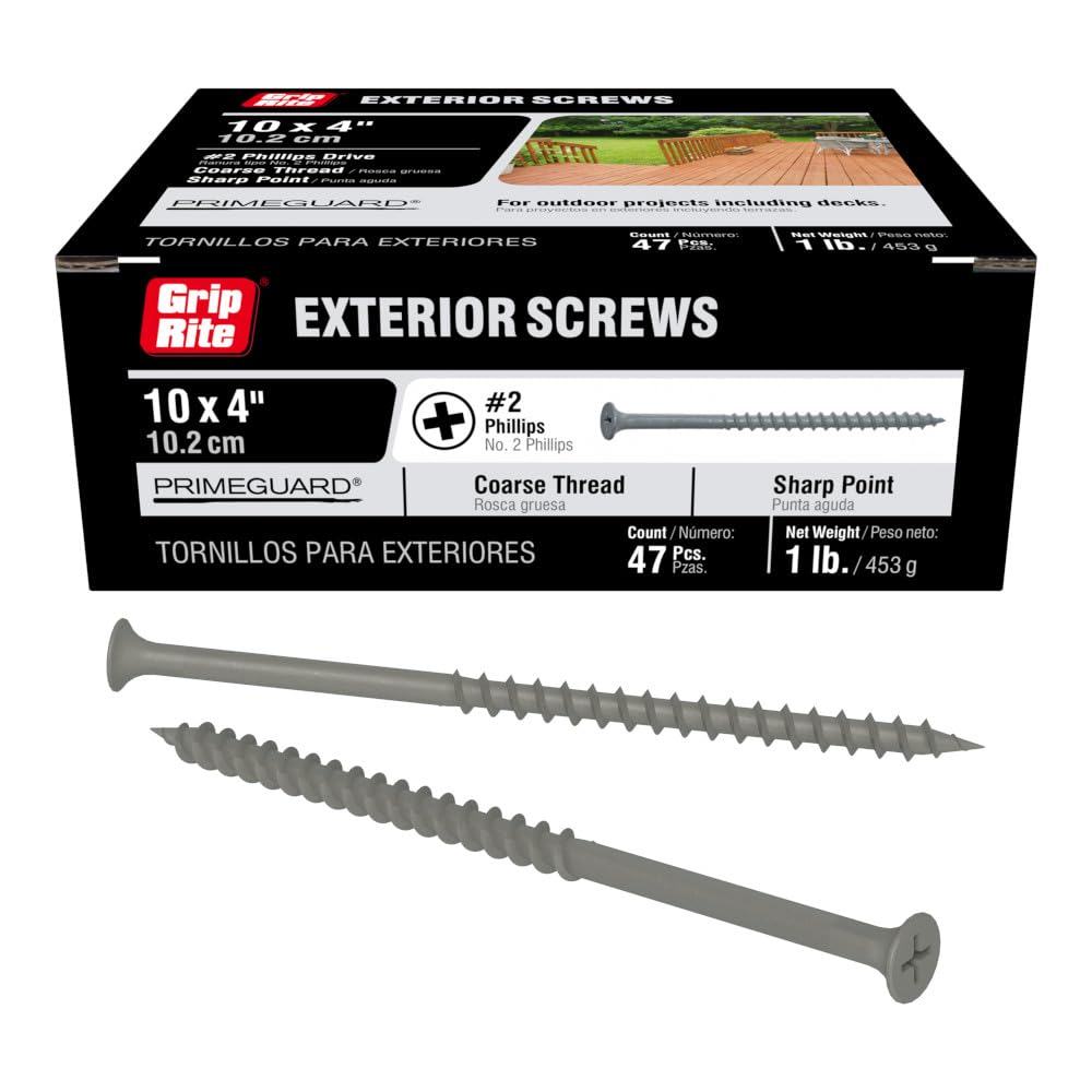 61Z6ejIqtUL.jpg Grip-Rite Polymer Coated Deck Screw - Image 1