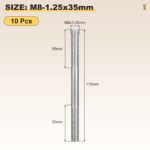 METALLIXITY M8 Stud Screw 10Pcs - Image 2