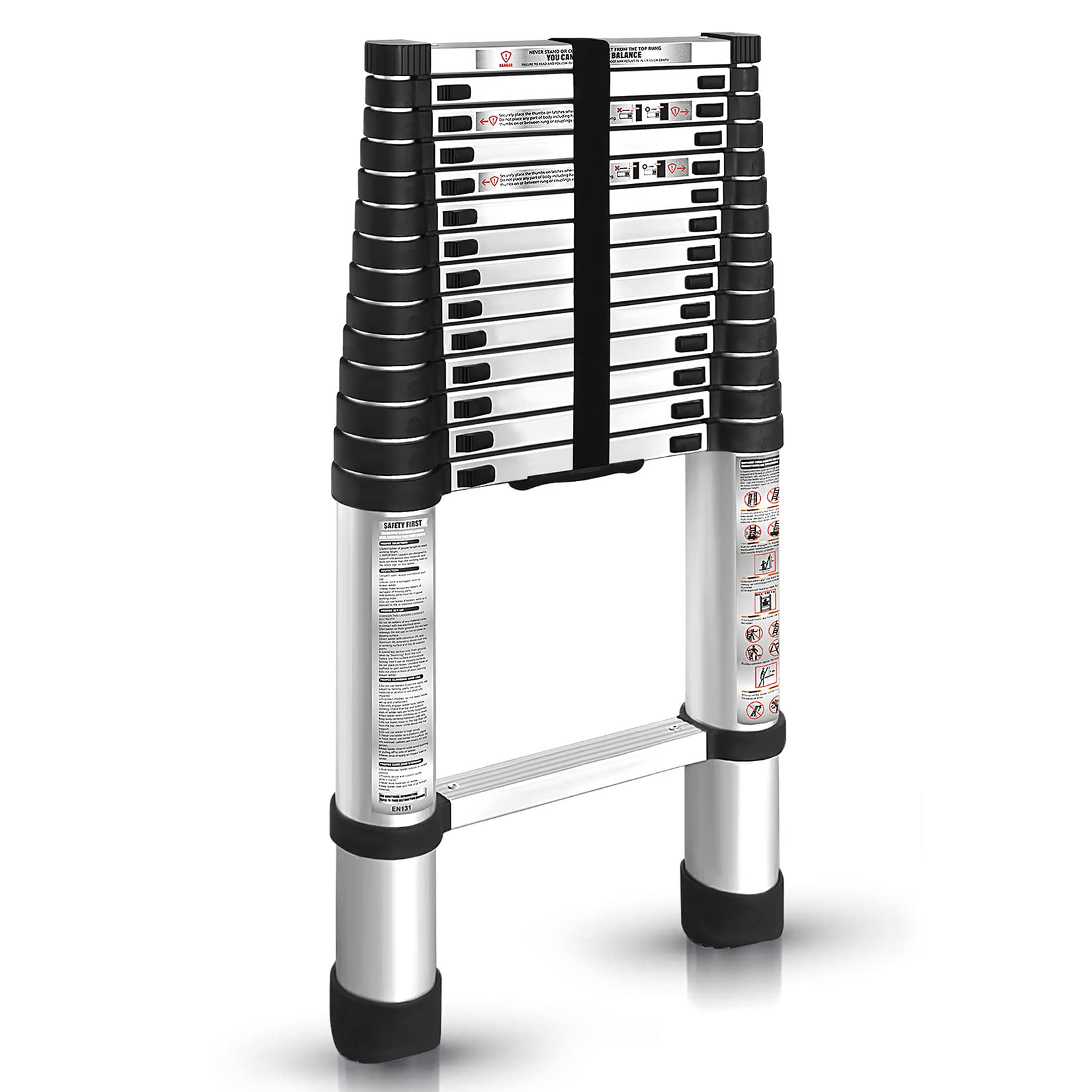 61onLr2bViL.jpg Findmall Aluminum Telescopic Ladder - Image 1