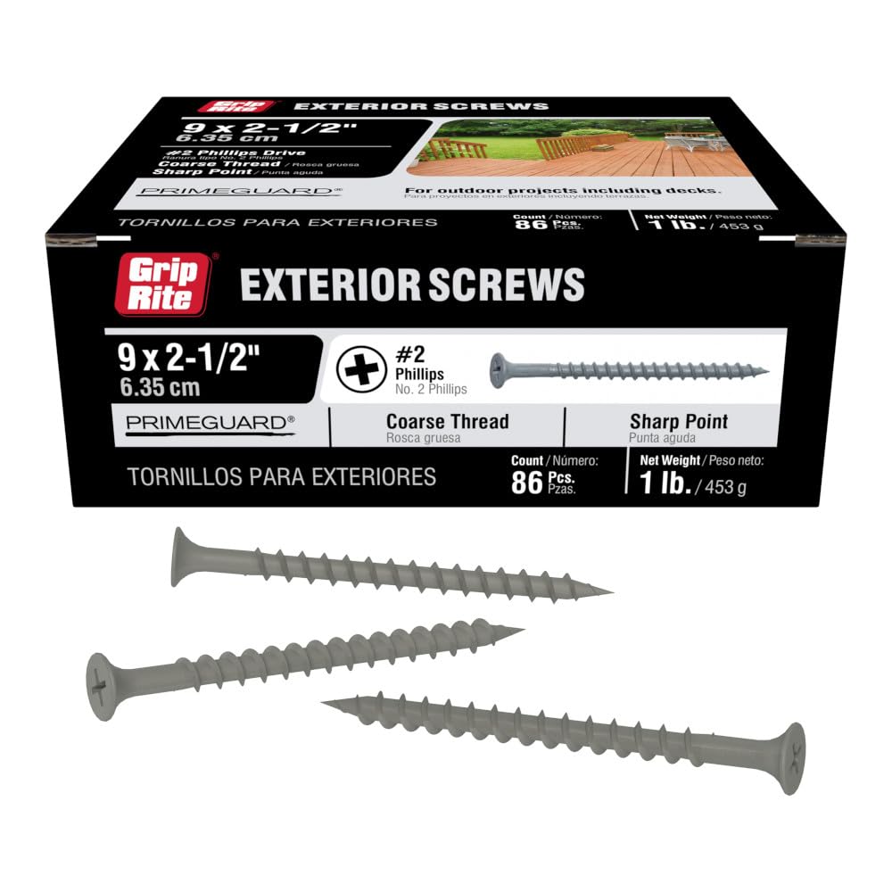 61rkv3JjHL.jpg Grip Rite PrimeGuard Screws - Image 1