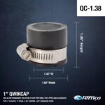 Fernco QwikCap PVC Pipe Cap - Image 2