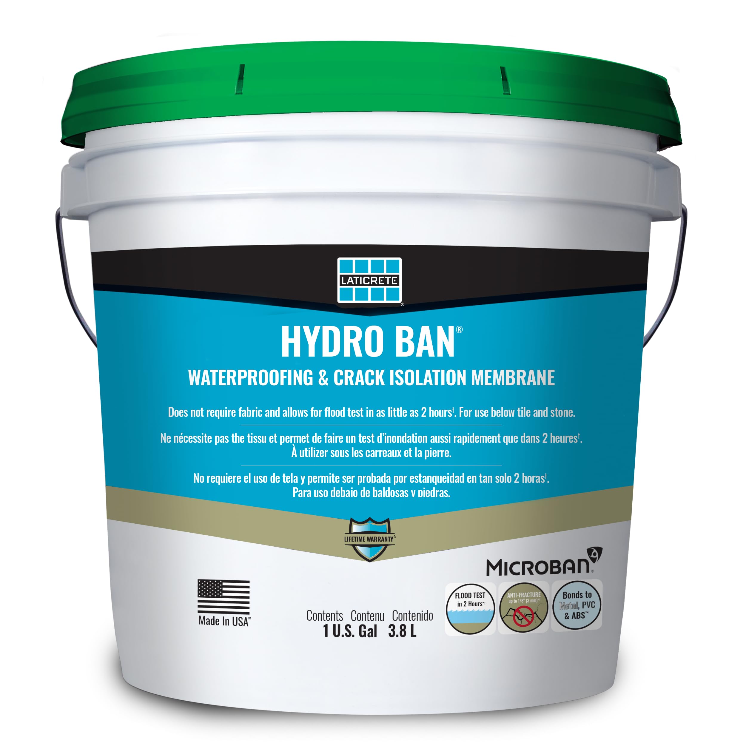 71AVsj77qfL.jpg Laticrete Hydro Ban Waterproofing Membrane - Image 1