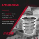 E-Z LOK Wood Thread Inserts - Image 5