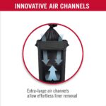 Suncast Commercial Slim Trash Can - Image 5