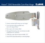 Kason Cam-Rise Hinge - Image 3