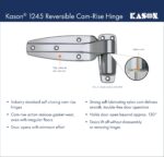 Kason Cam-Rise Hinge - Image 7