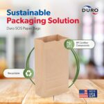 Duro Brown Paper Lunch Bags - Image 6