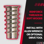 E-Z LOK Soft Wood Thread Inserts - Image 3