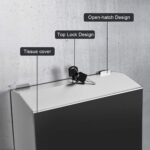 Steel Wall-Mounted Paper Towel Dispenser - Image 4