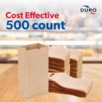 Duro Brown Paper Lunch Bags - Image 5