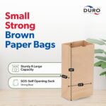 Duro Brown Paper Lunch Bags - Image 2