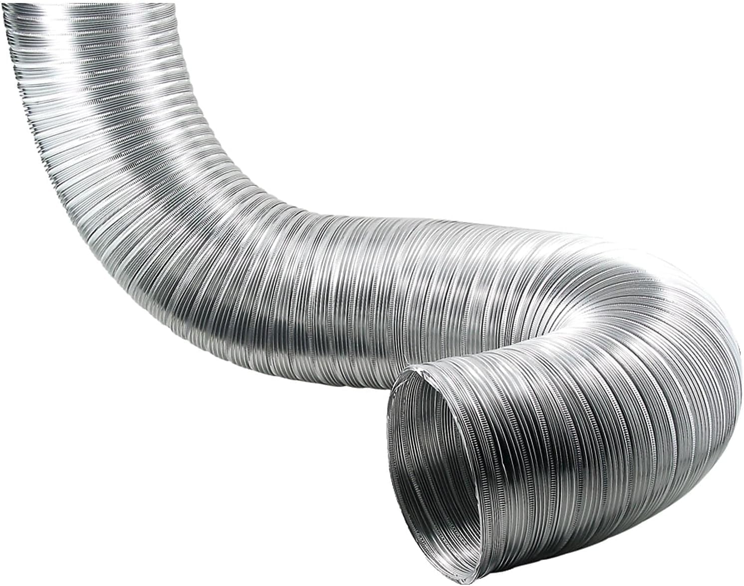 71gMCtDPkL.jpg Deflecto Aluminum Duct 6" x 8' - Image 1