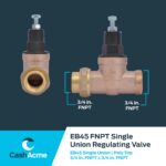 Cash Acme Water Pressure Regulator - Image 2
