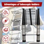 Findmall Aluminum Telescopic Ladder - Image 5