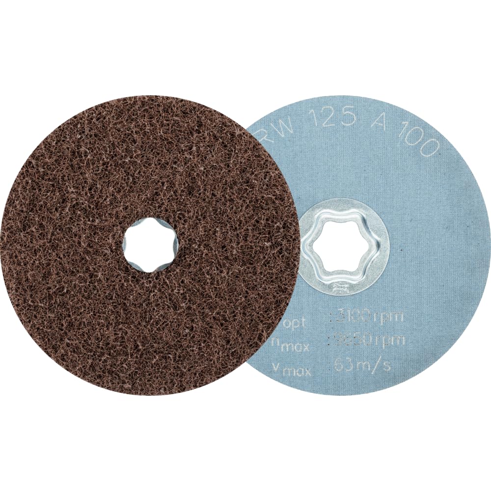 71n918arzvL.jpg PFERD Non-Woven Disc 5 inch 100 Grit - Image 1