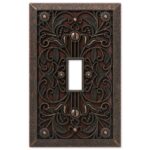 Amerelle Filigree Wallplate Toggle