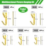 LEEXAYAH Picture Hanging Kit - Image 2