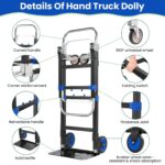 Heavy Duty Folding Hand Truck - Image 3