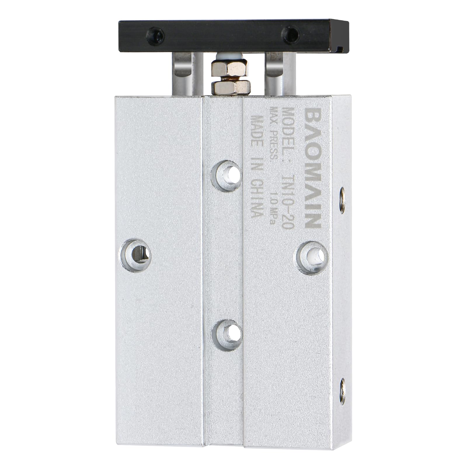 71xEq4r9Z6L.jpg Baomain Double Rod Pneumatic Cylinder - Image 1