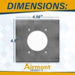 Premium Stainless Steel Wall Plate - Image 2