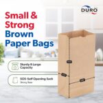 Duro Kraft Paper Lunch Bags - Image 2