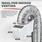 Deflecto Aluminum Duct 4" x 8' - Image 4