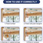 Galvanized Steel Joist Hangers - Image 5