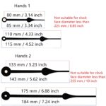 Clock Movement Kit Repair Parts - Image 4