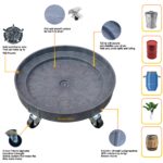 ELAFROS Plastic Drum Dolly - Image 3